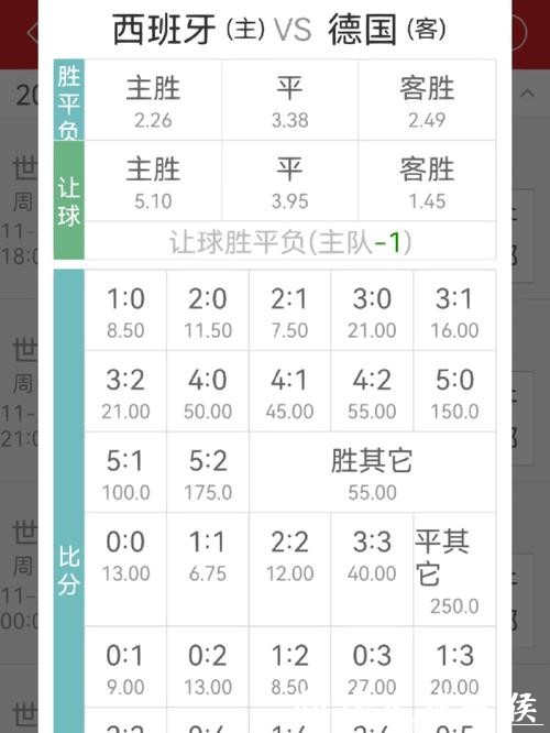 世界杯投注赔率解析与选择建议